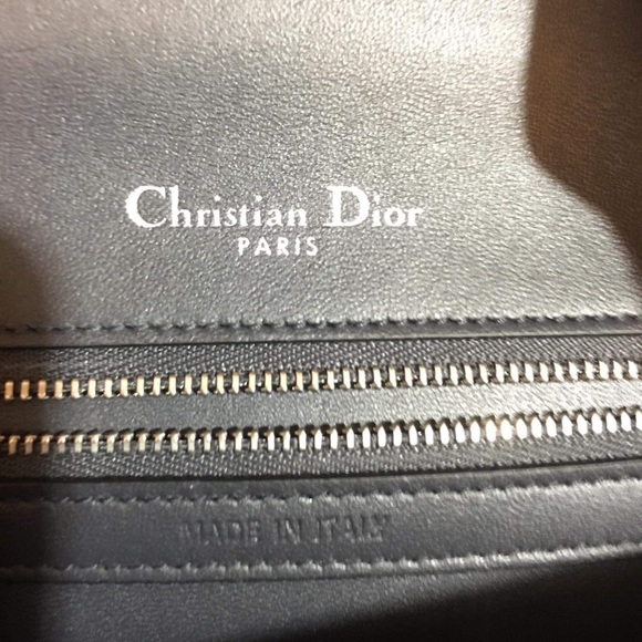 Dior Diorama Medium Metallic Silver Microcannage - Picture 14 of 16